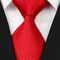 Corbata Formal de Poliéster 8CM con Rayas Corduroy - Corbatas Ejecutivas para Hombre