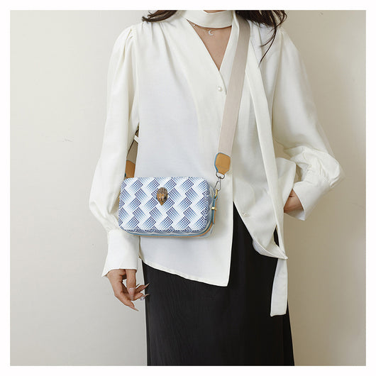 Bolsa para Cámara Elegante Multicolor con Diseño Águila y Correa Ancha - Image 41