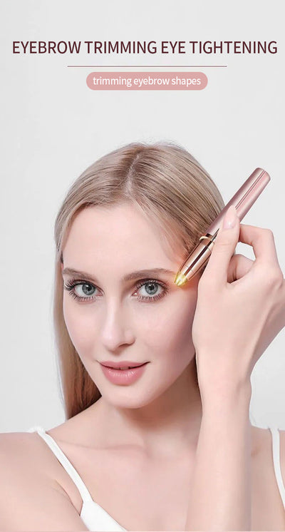 Depiladora Eléctrica 2 en 1 para Cejas y Vello Facial - Recargable USB, Impermeable y Portátil - Image 18