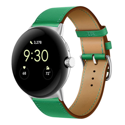 Correa de Cuero PU Bicolor para Google Watch - Estilo y Durabilidad - Image 17