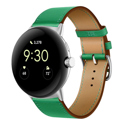 Correa de Cuero PU Bicolor para Google Watch - Estilo y Durabilidad - Image 17