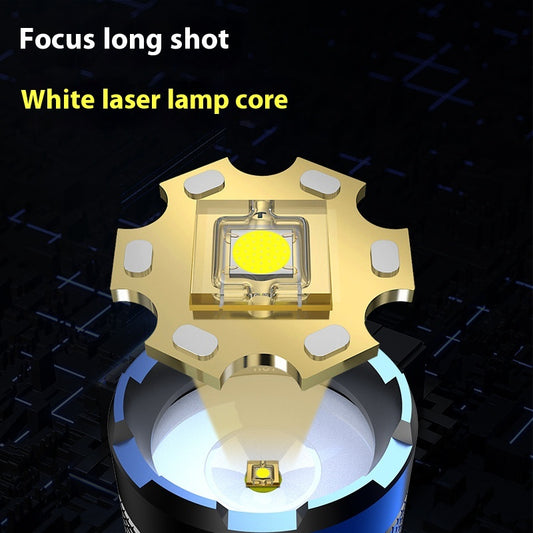 Linterna LED Recargable de Alto Rendimiento con Zoom y Control Remoto - Image 2