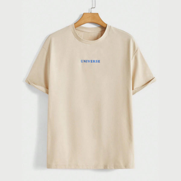 Playera Crée en Ti Mismo Universo - Diseño Divertido para Hombre