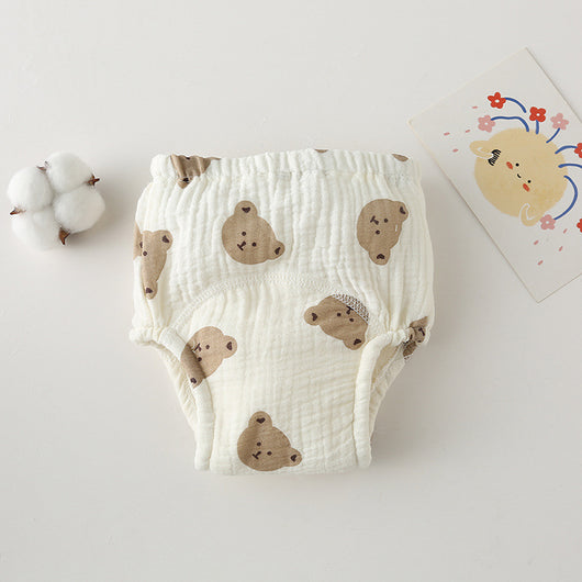 Pants de Entrenamiento para Ir al Baño en Algodón Puro - Calzoncillos Absorbentes Impermeables para Bebé - Image 6
