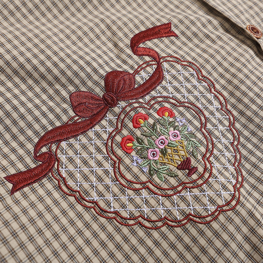 Camisa de Cuadros Manga Corta para Hombre - Image 4