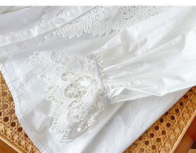 Blusa de Encaje Diseño Francés - Elegancia y Temperamento Femenino - Image 3