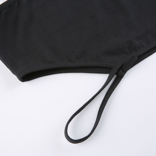 Crop Top Ajustado Cuello Redondo para Mujer - Image 25
