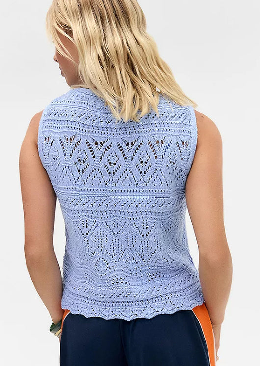 Blusa Anudada Malibu Kimchi Blue - Image 10