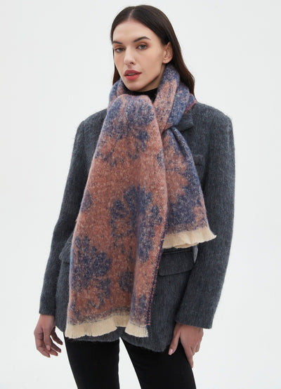 Bufanda Corta Estampado Jacquard para Hombre y Mujer - Otoño e Invierno - Image 18