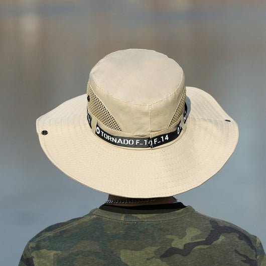Gorra de Visera Ancha Transpirable para Pesca y Montaña - Protección Solar para Hombre - Image 6