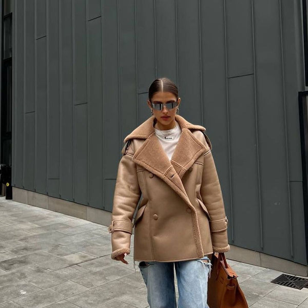 Abrigo Casual Maillard para Mujer