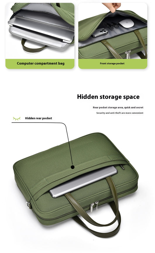 Bolsa Crossbody para Computadora de Una Correa para Mujer - Grado Premium - Image 19