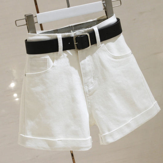Shorts de Mezclilla Talle Alto Suelto para Verano - Image 6