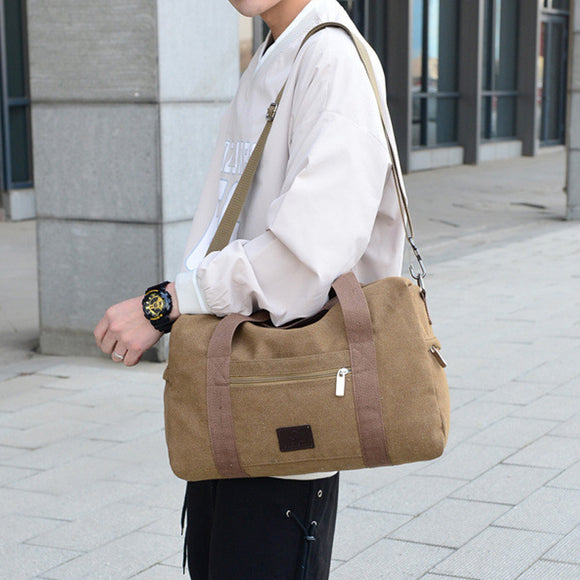 Bolsa de Viaje Canvas para Hombre - Duffel Resistente