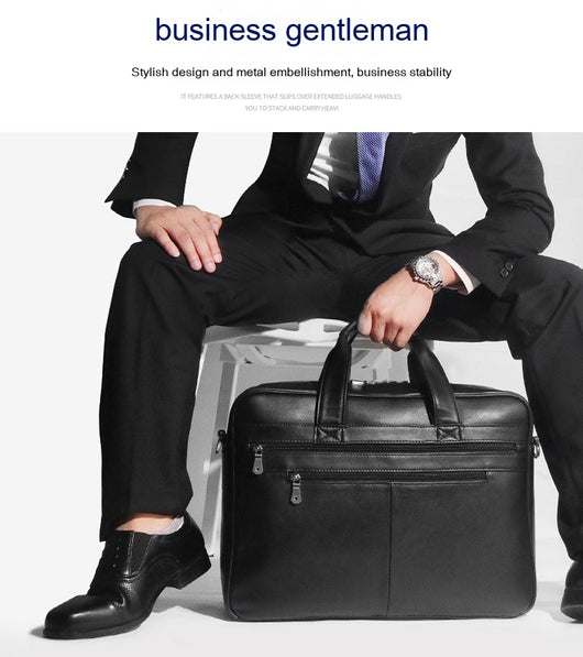 Maletín Ejecutivo de Cuero Napa Premium para Hombre - Image 9