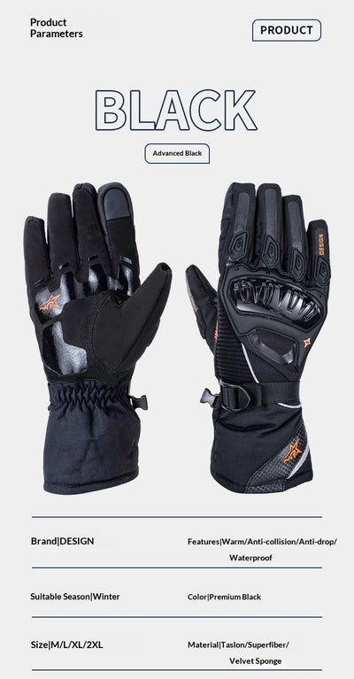 Guantes Térmicos para Motocicleta con Pantalla Táctil - Image 8