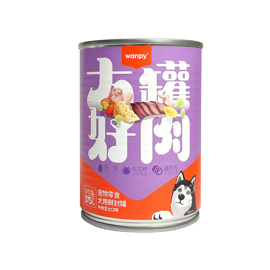 Alimento Húmedo Naughty Dog 375g - Carne de Res y Pollo - Image 9