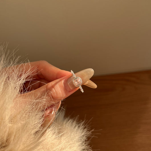 Anillo de Plata Capas Cubo para Mujer - Image 12