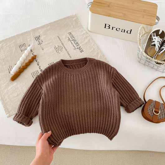 Suéter Tejido Grueso para Niños - Pullover Cómodo y Duradero - Image 14