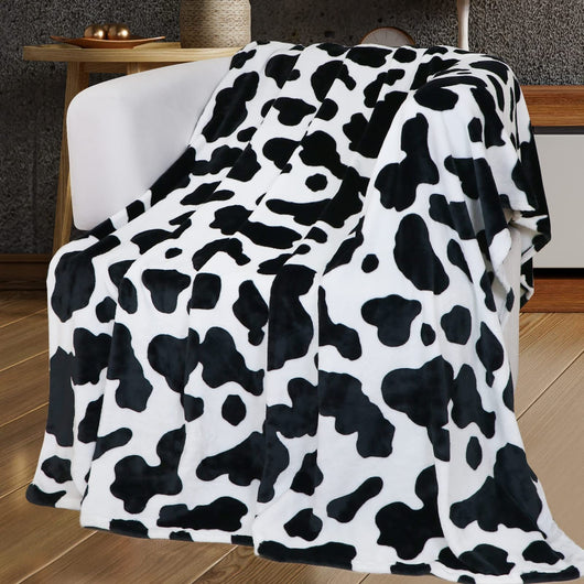 Manta Franela Digital Estampado de Vacas - Image 14