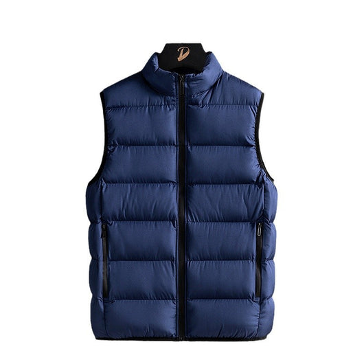 Chaleco de Algodón para Hombre con Cuello Alto - Estilo y Confort - Image 5