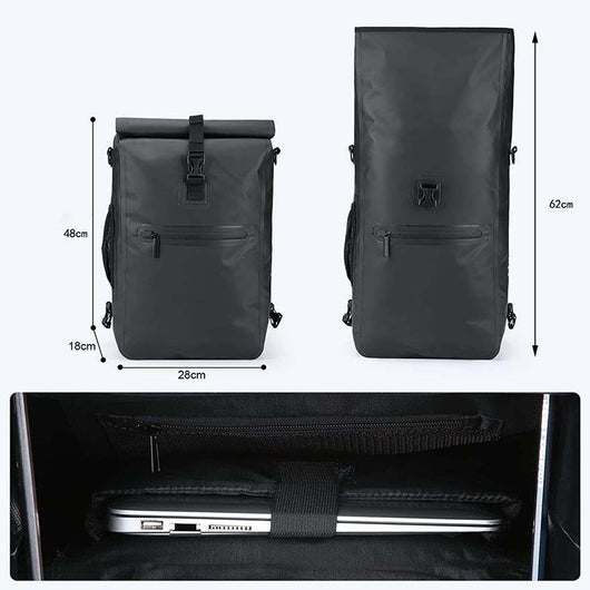 Portabebé para Bicicleta 3 en 1 Impermeable Universal - Image 7