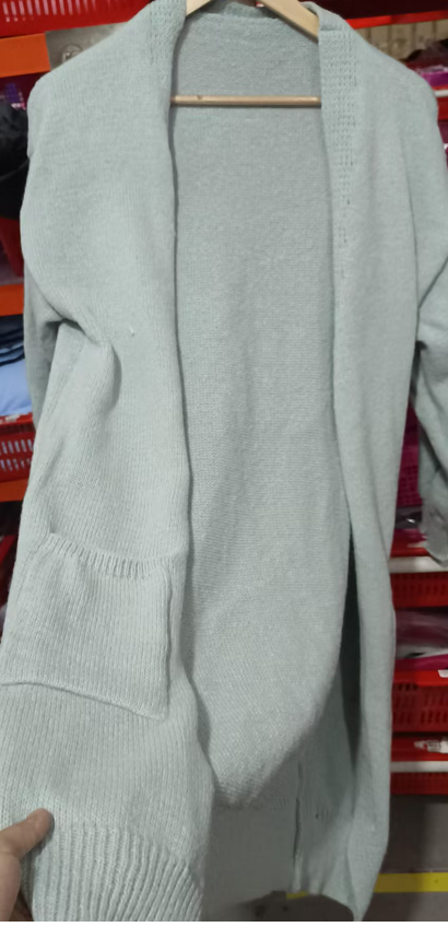 Cardigan Suelto de Punto para Mujer - Abrigo Tejido Otoño e Invierno - Image 7