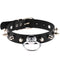Personalized Punk Leather Collar Necklace Simple And Fashionable Negro J