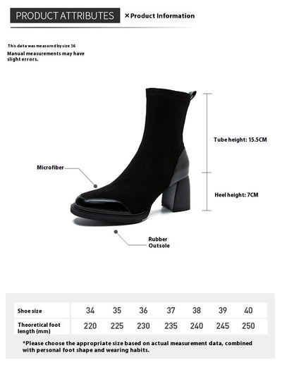 Botas Martin Skinny de Cuero Genuino para Mujer - Image 7