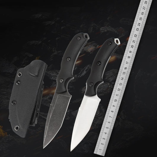 Cuchillo de Supervivencia Táctica para Camping y Defensa Personal - Image 10