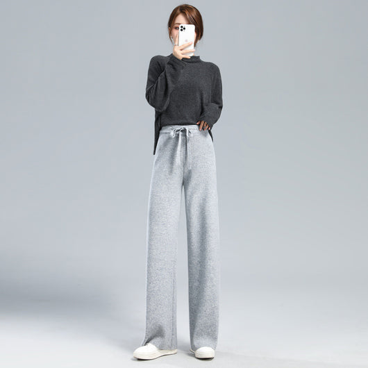 Pantalones Palazzo de Cachemira Elegantes para Mujer - Image 16