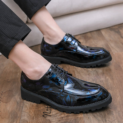 Zapatos de Cuero Business Casual British Spring para Hombre - Image 3