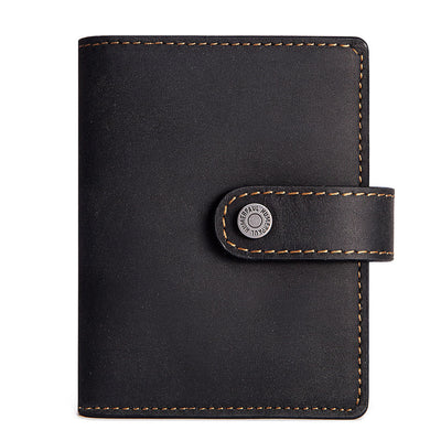 Cartera Vintage de Cuero con Cierre - Image 2