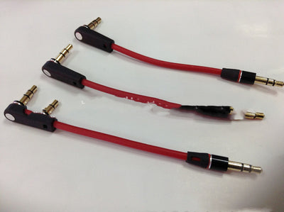 Cable Auxiliar 3.5mm Codo a Recto - Cobre Oxígeno Libre Chapado en Oro - Image 2