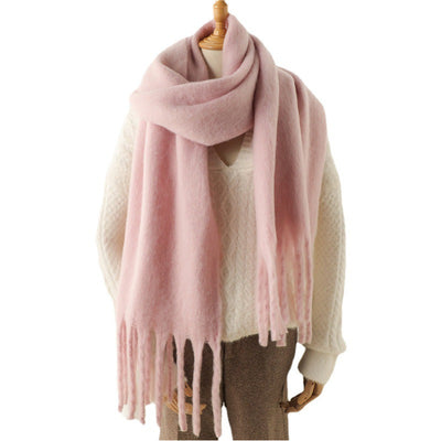 Bufanda Térmica Versátil con Borlas Extendidas para Invierno - Image 5