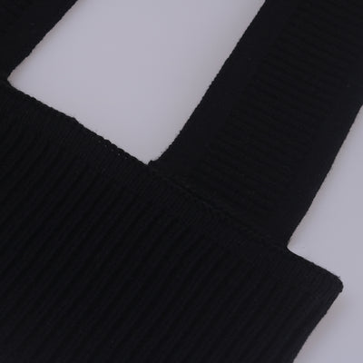 Blusa Tipo Halter de Fleece de Conejo para Mujer - Suéter Tejido Festivo - Image 22