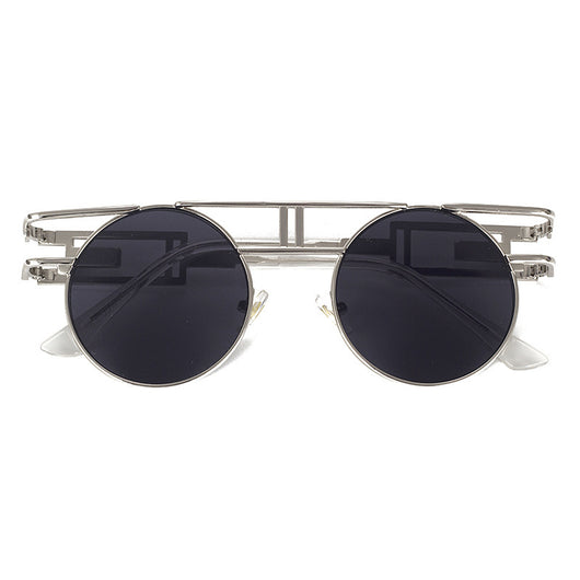 Gafas de Sol Steampunk Vintage Redondas para Hombre y Mujer - Image 9