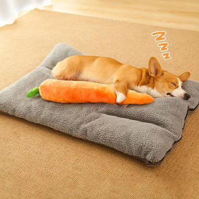 Juguete Masticable de Zanahoria Suave con Sonido Chirriante para Perros - Image 12