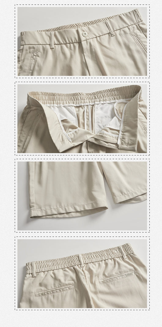 Shorts Casuales de Lyocell para Hombre - Comodidad de Verano Premium - Image 28