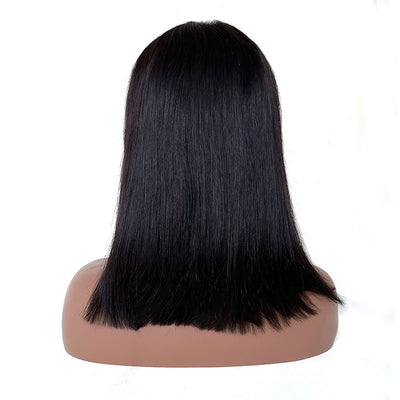 Peluca de Cabello Humano Real con Base de Seda - Image 12