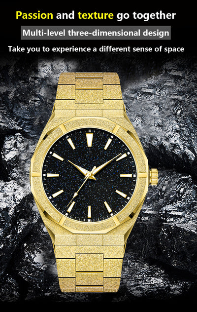 Reloj de Negocios para Hombre Acero Inoxidable Mate con Esfera Luminosa - Image 11