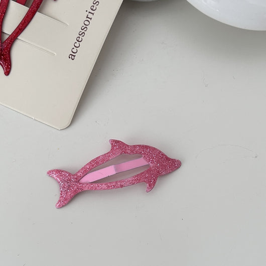 Horquilla Infantil Delfín Romántico - Accesorio para Cabello Niña - Image 7