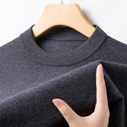 Polera Térmica Básica Cuello Redondo para Hombre - Colores Sólidos - Image 11