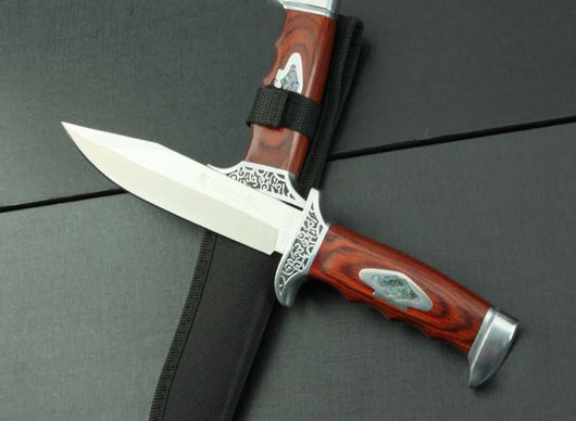 Cuchillo Táctico de Campo Outdoor Defense Hoja Recta - Image 4