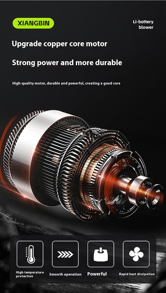 Generador de Aire Turbina de Tormenta 21V con Batería de Litio - Image 11
