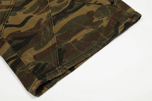 Shorts Cómodos Camuflaje Unisex Corte Relajado - Image 17