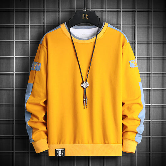 Suéter Holgado para Hombre - Camiseta Larga Otoño - Image 9