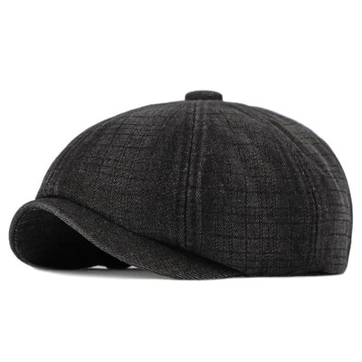 Boina Octagonal Denim Lavado Primavera Otoño - Image 13
