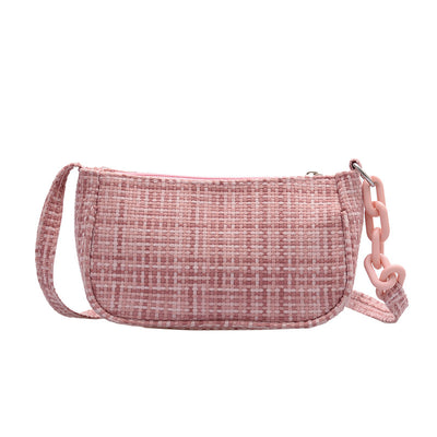 Bolso Baguette Bandolera de Un Hombro - Portátil y Elegante - Image 12