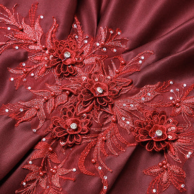 Vestido Slim Fit Elegante con Bordado Delicado - Image 8